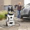 Powerplus POWXG90500 Hogedrukreiniger - 2200W - max. 170 bar - 450 l/h - Incl. 8m slang, terrasreiniger en accessoires