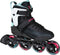 Powerslide Phuzion Radon Teal 90 Inlineskates - Maat 40 - Vrouwen - zwart/mintgroen/wit/roze