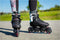 Powerslide Phuzion Radon Teal 90 Inlineskates - Maat 40 - Vrouwen - zwart/mintgroen/wit/roze