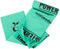 PowerSterko Afvalzak - Bioplastic o.b.v. Zetmeelblend - 120l - 70x110cm - 15my - groen