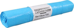 PowerSterko Afvalzak - Gerecycled LDPE - 70x110cm - T25 - blauw - 500 stuks