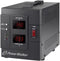 PowerWalker AVR 2000 SIV FR spanningregelaar 110 - 280 V 2 AC-uitgang(en) Zwart