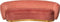 Richmond Bank Waylon Pink velvet + rib (Pink)