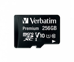 Verbatim 256GB - microSDHC/SDXC - Klasse 10 - 10 MB/sec