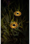 GALIX G4460 decoratie op zonne-energie - Zonnebloemvorm - H44cm