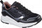 Skechers Rovina - Dames Sneakers - Air-Cooled Memory Foam - Zwart - Maat 39