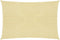vidaXL - Zonnezeil - 160 - g/m² - 6x8 - m - HDPE - beige