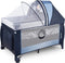 Lionelo Sven Plus - Meegroeibed - Campingbedje 127x60cm - Co-sleeper - Kleur blue navy (2in1)