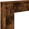 vidaXL - Haardombouw - 100x20x100 - cm - bewerkt - hout - gerookt - eikenkleurig