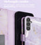 iMoshion Hoesje Geschikt voor Samsung Galaxy S23 FE Hoesje Met Pasjeshouder - iMoshion Design Bookcase smartphone - Paars / Purple Marble
