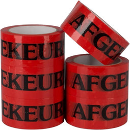 PP Acryl Tape Low Noise 'Afgekeurd', 50 mm x 66 meter