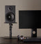 Speakerstandaard bureau - luidsprekerstandaard - hoogte instelbaar 26-40 cm - set van 2 stuks (2 stuks)