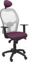 Bureaustoel met hoofdsteun Jorquera P&C BALI82C Paars Lila