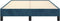vidaXL - Bedframe - Fluweel - 120x190 cm - Donkerblauw
