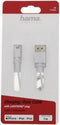 Hama Oplaad-/gegevenskabel, Lightning, 1 m, wit