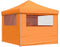vidaXL - Partytent - inklapbaar - pop-up - met - 4 - zijwanden - oranje