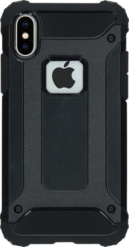 iMoshion Hoesje Geschikt voor iPhone X Hoesje - iMoshion Rugged Xtreme Backcover - Zwart