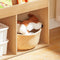 SoBuy KMB01-N - Boekenplank - 3 Opbergvakken - Naturel