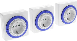 PROmax 0301016 - Tijdschakelklok Mechanisch - 96 schakelmomenten max.3680Watt - Wit