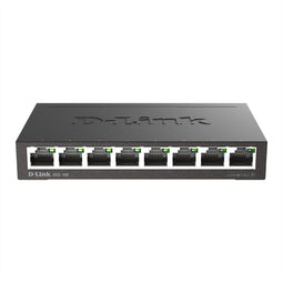 D-Link DGS-108 - Netwerkswitch - 8 Poorten Gigabit - Unmanaged
