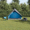 vidaXL - Camping - Tent - A-Frame - 3-Persoon - Blauwe - Waterdicht