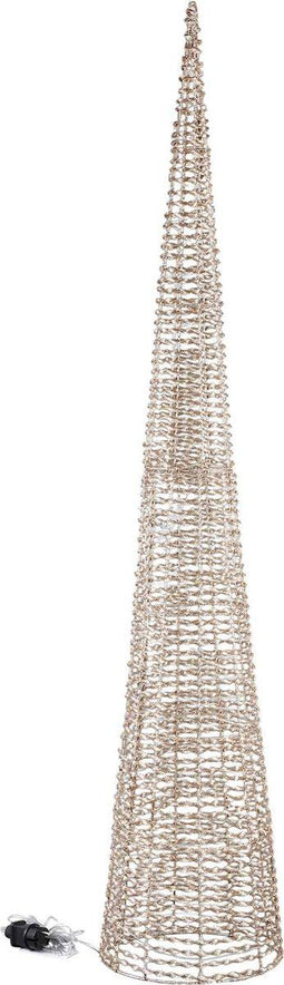 PTMD Deco Object Hibba - 40x40x210 cm - Ijzer - Brons