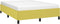 vidaXL - Bedframe - zonder - matras - 140x200 - cm - stof - groen