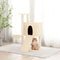 vidaXL - Kattenmeubel - met - sisal - krabpalen - 96 - cm - lichtgrijs