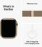 Apple Watch Series 9 - Smartwatch - GPS + Cellular - 41mm - RVS - Milanees bandje Goud