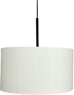 Dyberg Larsen Calix - Hanglamp - Stof - Nature/Black