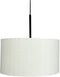 Dyberg Larsen Calix - Hanglamp - Stof - Nature/Black