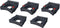 Toolflex H-01 - Aluminium Gereedschapsrail 90cm - 5 Houders - Grijs