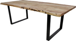 Eettafel SoHo - 250x100 cm - acacia/ijzer