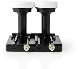 Nedis SLNBTM43BK - LNB downconverter - Twin monoblock 4.3 - Zwart