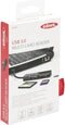 ednet ednet. Externe geheugenkaartlezer USB 3.2 Gen 1 (USB 3.0) Zwart