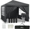 Brixy Partytent - Paviljoen - Easy Up - Opvouwbaar - Met Zijwanden - Waterdicht - Met Draagtas - 300