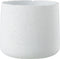 J-Line bloempot Potine - cement - wit - large - Ø 19.00 cm