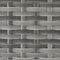 tectake® Wicker tuinset Palese - Zitgroep voor 4 personen - Loungebank met tuintafel en 2 tuinstoelen - Waterafstotend - Grijs