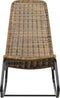 WOOOD Tom Schommelstoel Buiten - Rattan - Naturel - 97x51x95