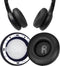 Oorkussens Geschikt Voor JBL E35 / E45BT / E45 - 2 Stuks - Vervangende Koptelefoon Earpads - Met Noise Cancelling - Zacht Memory Foam - Eiwitleer - Zwart