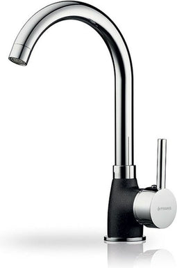 Bateria kuchenna PYRAMIS BELLO DUO 090927138 granit czarny (czarny nakrapiany, stal nierdzewna)