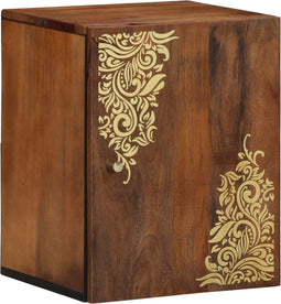 vidaXL - Badkamerwandkast - 38x33x48 - cm - Massief - mangohout