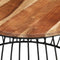 vidaXL - Salontafel - Ã68 - cm - massief - acaciahout