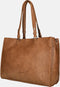 Enrico Benetti Lily - Shopper met 15 inch laptopvak - Cognac