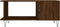 vidaXL - Salontafel - 90x50x40 - cm - bewerkt - hout - bruin - eikenkleur