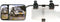 Scope Dubbelfocus Caravan Spiegel - vlak glas met dodehoekspiegel - set van 2 stuks (2 stuks)