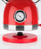 Korona 20667 - Snoerloze Waterkoker - 1,8L 2200W Retro Temperatuurmeter - Rood
