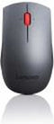 Lenovo Professional - Draadloze Lasermuis - 1600 dpi - Grijs Rood