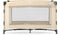 Deryan Luxe Campingbed - Inclusief transporttas en verschoonblad - Bodemverhoger - Cream