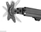 Neomounts FPMA-D650DBLACK - Bureausteun voor 2 schermen tot 27